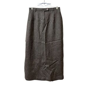 Elegant Dark Gray Women's Skirt